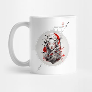 Elf AI east japan china ink design Mug